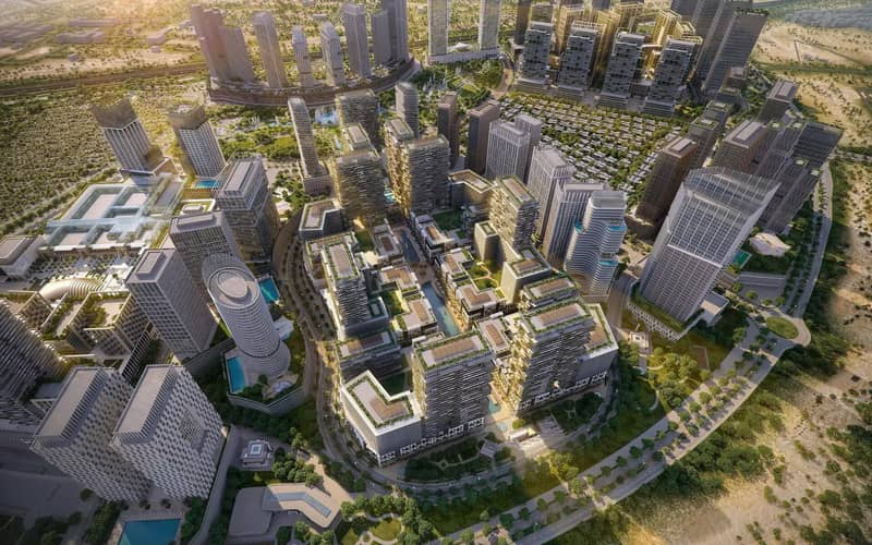 167 новых квартир в ЖК Azizi Milan 9 в City of Arabia — фото 2