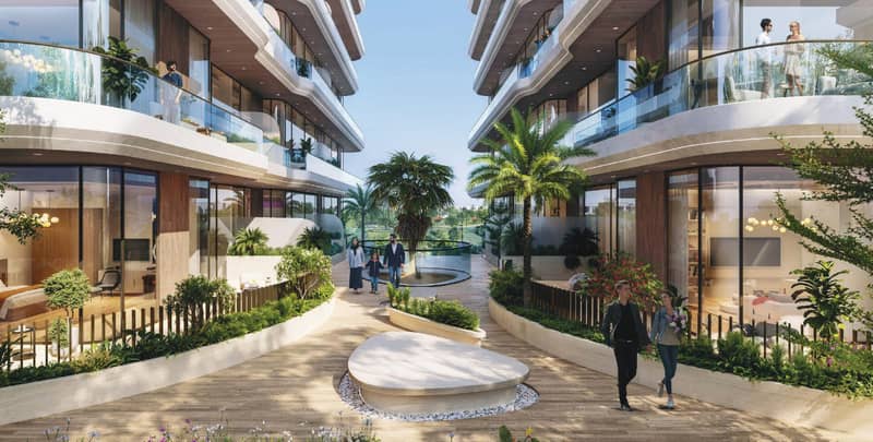 18 новых квартир в ЖК Gate Eleven Residences в Wadi Al Safa 3 — фото 2