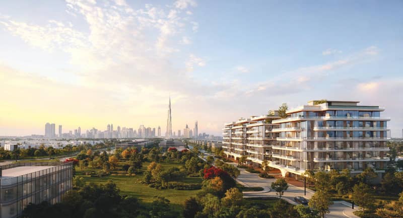 24 новые квартиры в ЖК Gate Eleven Residences в Wadi Al Safa 3 — фото 3