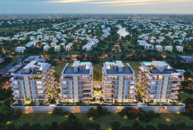 24 новые квартиры в ЖК Gate Eleven Residences в Wadi Al Safa 3 — фото 5