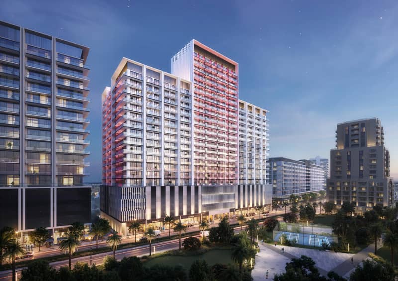 1 new flats in residential complex Binghatti Ruby in Jumeirah Village Circle (JVC) — photo 2
