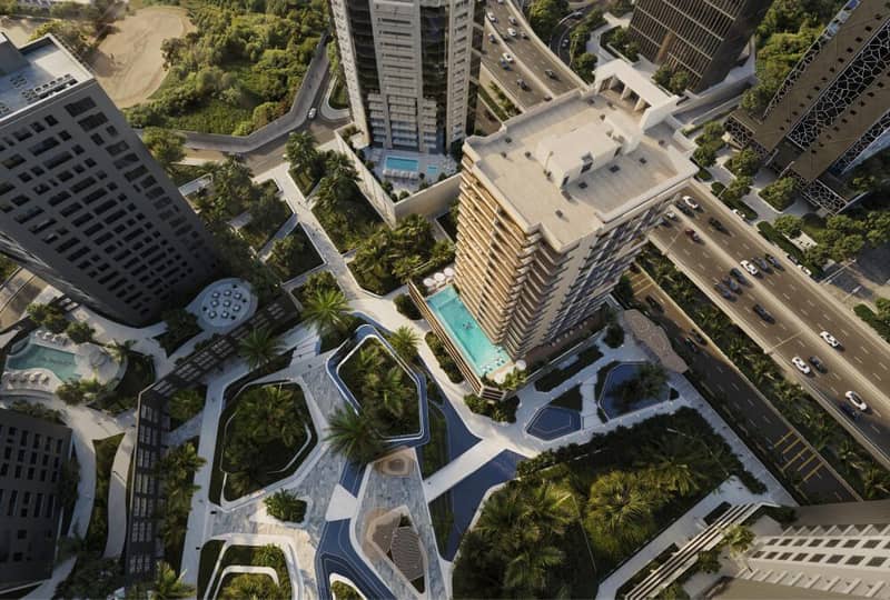 8 new flats in residential complex Urban Life Residences in Business Bay — photo 3