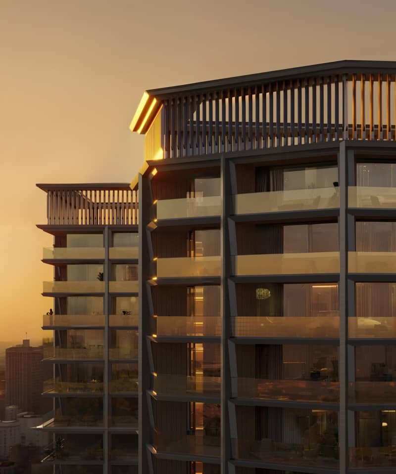 38 new flats in residential complex Binghatti Ghost in Al Jadaf — photo 2