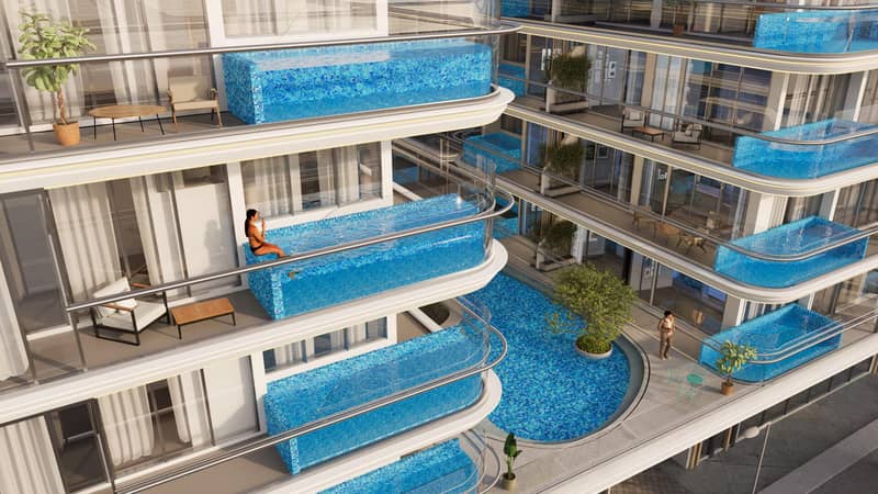 2 новые квартиры в ЖК Samana Rome в Wadi Al Safa 3 — фото 8