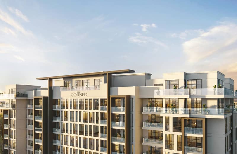 10 new flats in residential complex The Corner in Dubai Land Residence Complex — photo 2