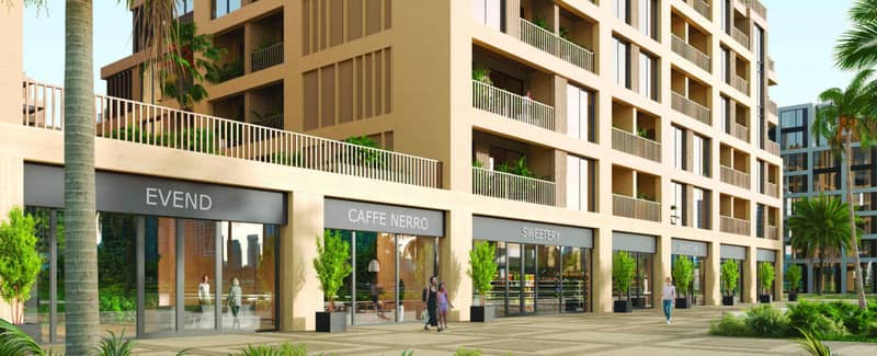 67 new flats in residential complex Arisha Terraces in Dubai Studio City — photo 3