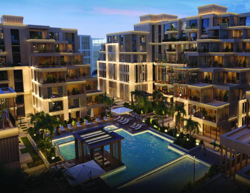 67 new flats in residential complex Arisha Terraces in Dubai Studio City — photo 4