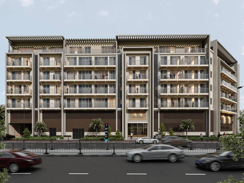 26 new flats in residential complex Glorious Central Residences in International City — photo 2