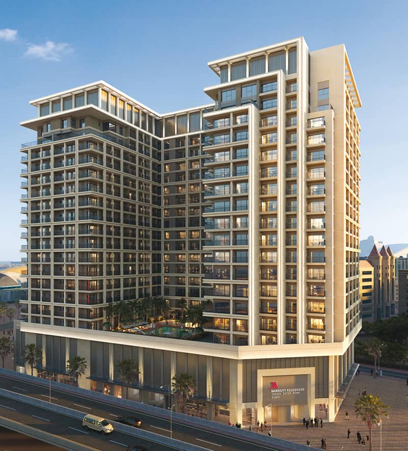 5 новых квартир в ЖК Marriott Residences Sheikh Zayed Road в Al Barsha — фото 2