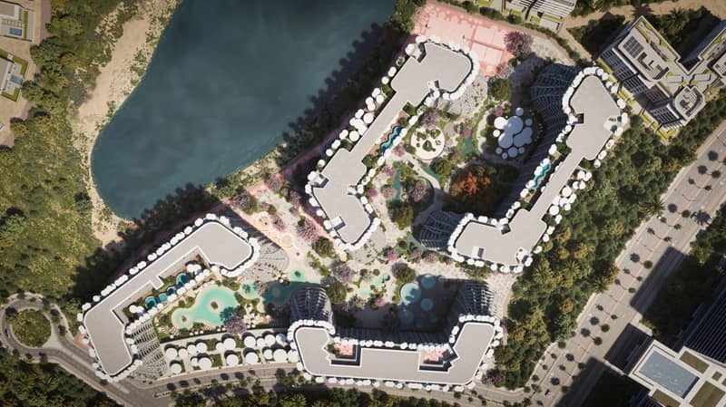 104 новые квартиры в ЖК Sakura Gardens в Wadi Al Safa 2 — фото 9