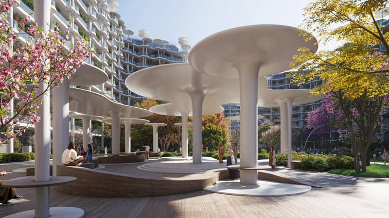 104 новые квартиры в ЖК Sakura Gardens в Wadi Al Safa 2 — фото 8