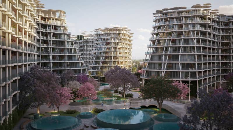 104 новые квартиры в ЖК Sakura Gardens в Wadi Al Safa 2 — фото 7