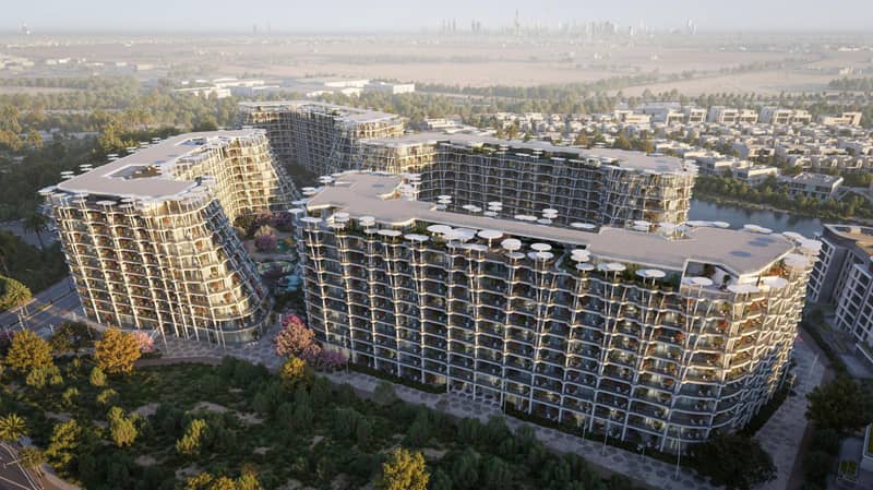 104 новые квартиры в ЖК Sakura Gardens в Wadi Al Safa 2 — фото 15