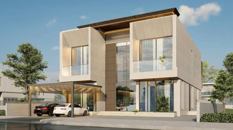 4 new villas in residential complex Wellington Villas in Dubai — photo 6