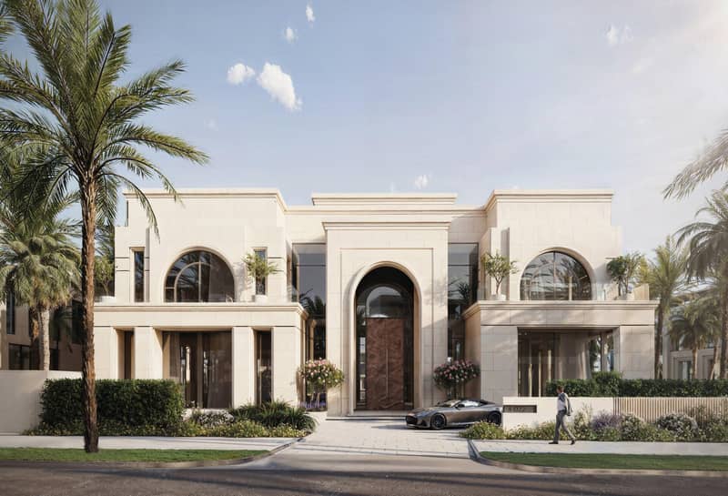 12 new villas in residential complex Monaco Mansions in Dubai South — photo 11