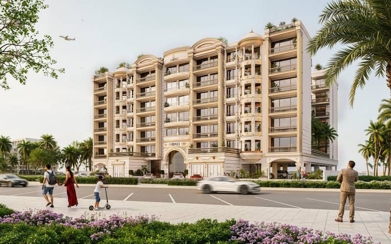 60 new flats in residential complex Crown Palace in Dubai South — photo 2
