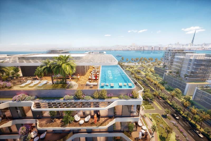 7 new flats in residential complex Helvetia Marine in Dubai — photo 3