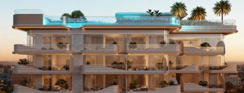 2 new flats in residential complex Cybele by Wadan in Wadi Al Safa 5 — photo 4