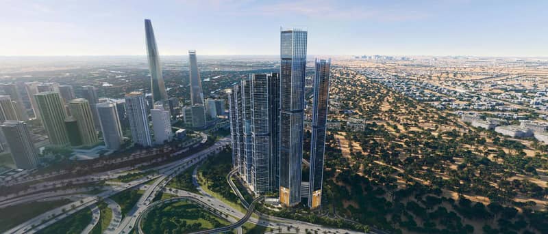 409 новых квартир в ЖК The Pinnacle в Jebel Ali Village — фото 6