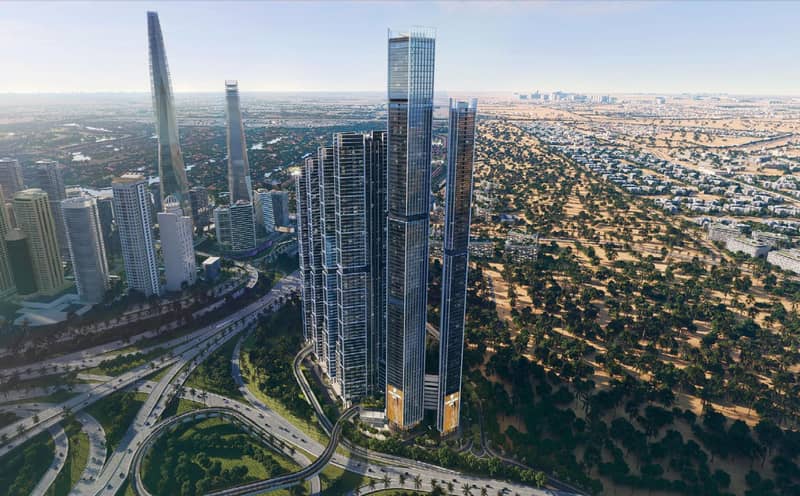 409 new flats in residential complex The Pinnacle in Jebel Ali Village — photo 2