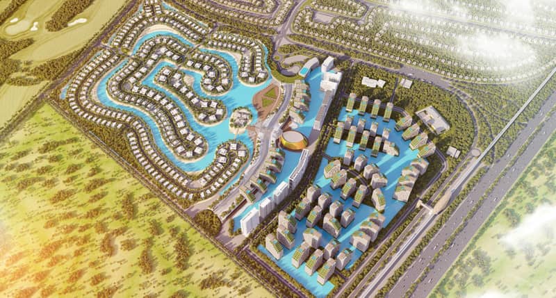 250 новых квартир в ЖК Azizi Venice 15 в Dubai South — фото 2