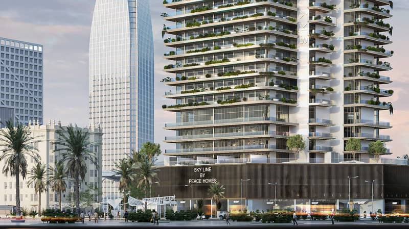 504 new flats in residential complex Sky Line in Dubai Land Residence Complex — photo 3