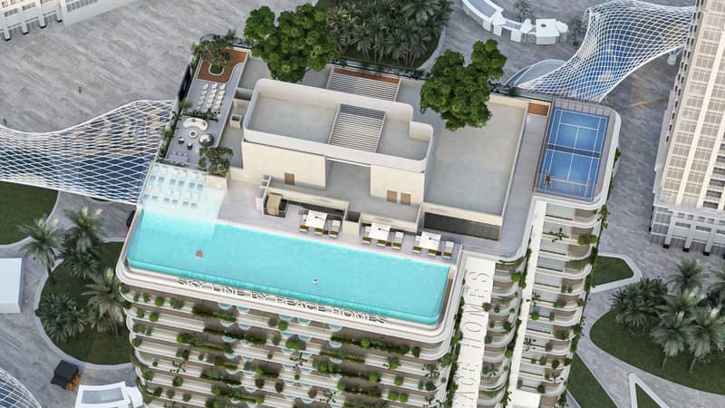 504 new flats in residential complex Sky Line in Dubai Land Residence Complex — photo 7