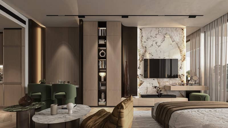 504 new flats in residential complex Sky Line in Dubai Land Residence Complex — photo 18