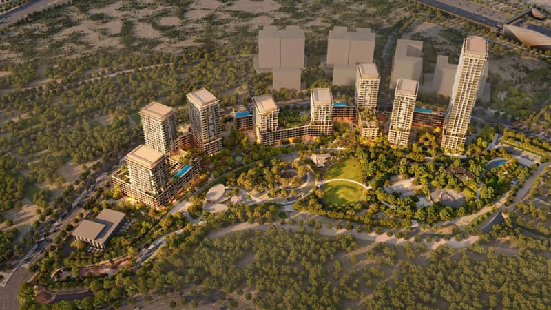 19 новых квартир в ЖК Boulevard Park в Jebel Ali Village — фото 2