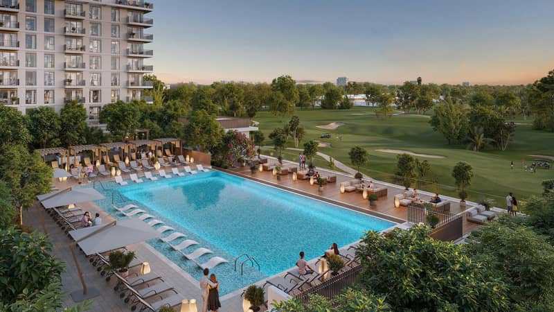 3 New Apartments in Golf Point Residential Complex in Dubai South — photo 2