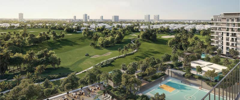 3 новые квартиры в ЖК Golf Point в Dubai South — фото 2