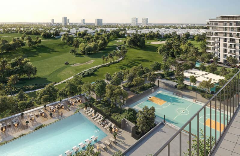 3 новые квартиры в ЖК Golf Point в Dubai South — фото 6