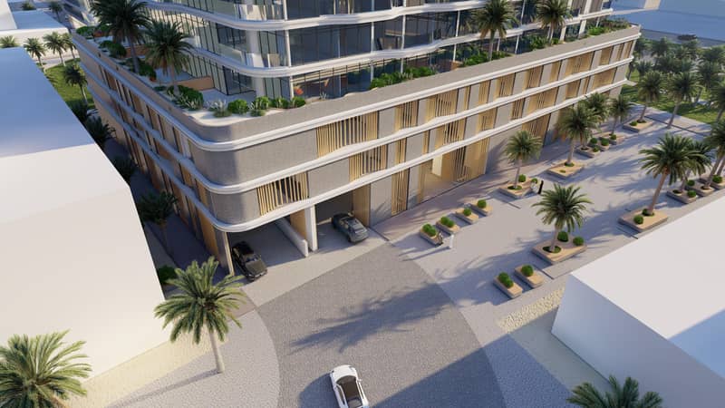 New complex of furnished apartments Zephyra with a park and picturesque views, 7 minutes from Persian Gulf, Dubai Islands, UAE — photo 18