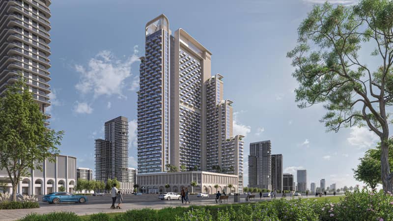 805 new flats in residential complex Azizi Milan 18 in City of Arabia — photo 2