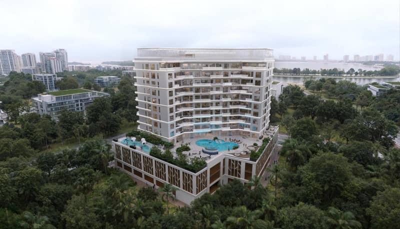 11 new flats in residential complex Dream Life Residence in Dubai Islands — photo 7