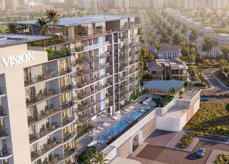 26 new flats in residential complex Sera Gardens by Vision in Dubai Production City — photo 3