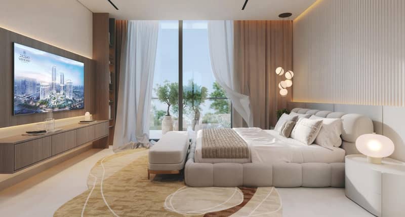 Mirdad Towers contemporary residential complex in Motor City district, Dubai, UAE — photo 14