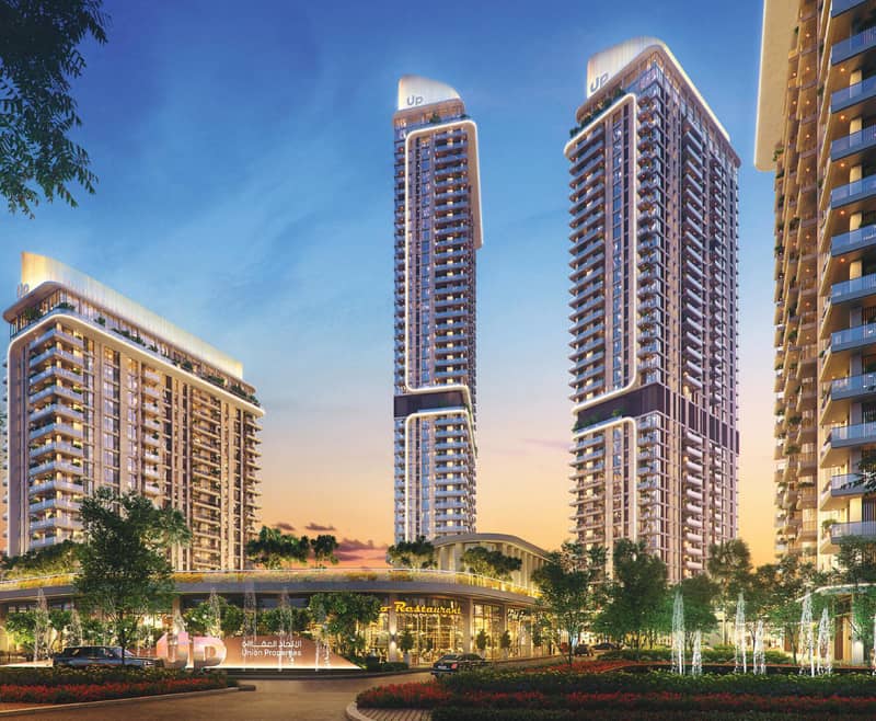 Mirdad Towers contemporary residential complex in Motor City district, Dubai, UAE — photo 4