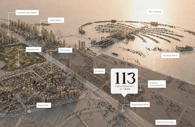 113 new flats in residential complex 113 Residences in Al Sufouh — photo 22