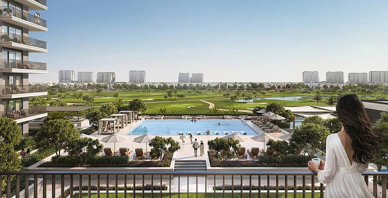 181 новый объект в ЖК Golf Fields в Dubai South — фото 2