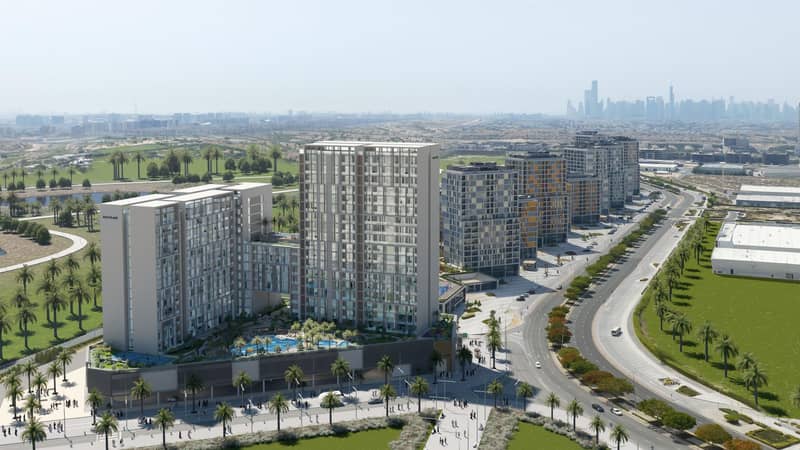 1 новая квартира в ЖК Jannat в Dubai Production City — фото 2