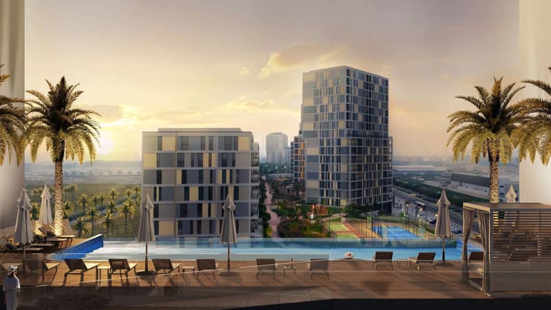 1 новая квартира в ЖК Jannat в Dubai Production City — фото 4