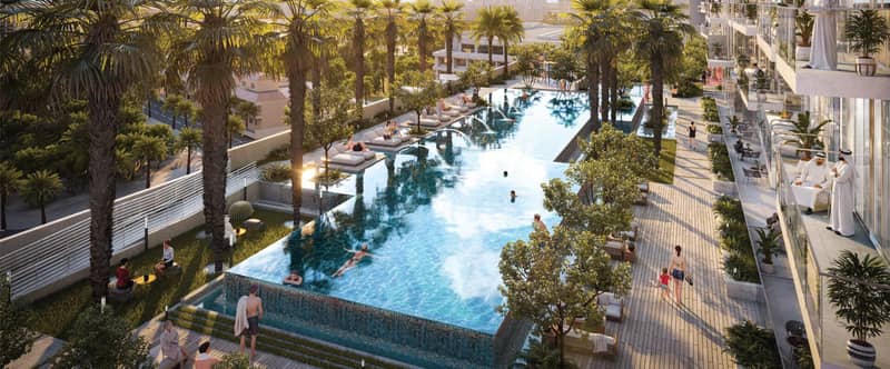 1 new flats in residential complex One Park Central in Jumeirah Village Circle (JVC) — photo 2