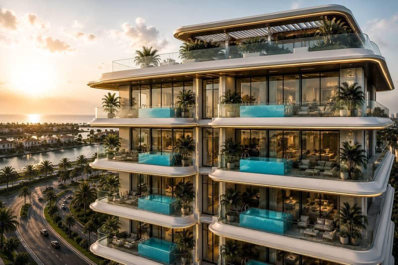 31 новая квартира в ЖК Ocean Crest в Dubai Islands — фото 2