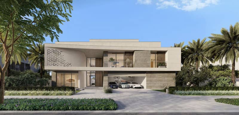 4 new villas in residential complex Palm Jebel Ali — The Beach and Coral Villa Collections — Frond F in Dubai — photo 9