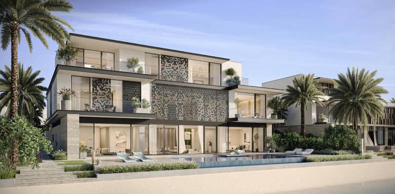 4 new villas in residential complex Palm Jebel Ali — The Beach and Coral Villa Collections — Frond F in Dubai — photo 8