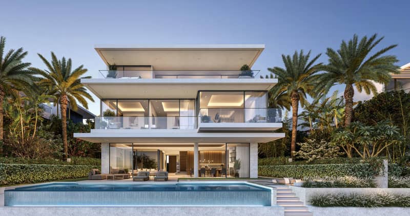 4 new villas in residential complex Palm Jebel Ali — The Beach and Coral Villa Collections — Frond F in Dubai — photo 11