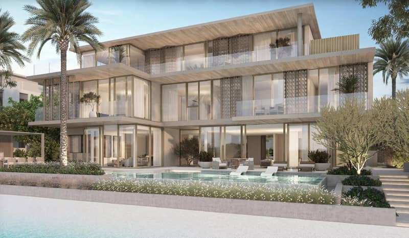 4 new villas in residential complex Palm Jebel Ali — The Beach and Coral Villa Collections — Frond F in Dubai — photo 2