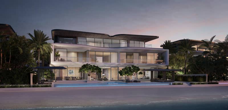 4 new villas in residential complex Palm Jebel Ali — The Beach and Coral Villa Collections — Frond F in Dubai — photo 4