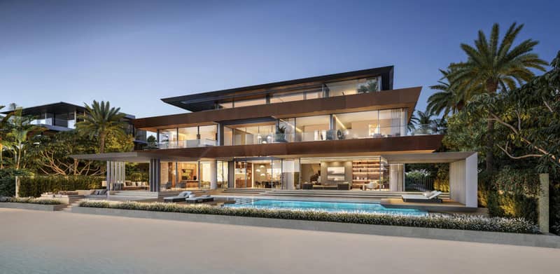 4 new villas in residential complex Palm Jebel Ali — The Beach and Coral Villa Collections — Frond F in Dubai — photo 6